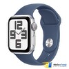 Apple Watch SE 2 (2024) GPS 40mm Silver Aluminium Case with Denim Sport Band - M/L (MXED3)