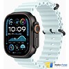 Apple Watch Ultra 2 2024 GPS + Cellular 49mm Black Titanium Case with Ice Blue Ocean Band (MYP83)