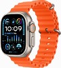 Apple Watch Ultra 2 GPS + Cellular 49мм Titanium Case with Orange Ocean Band (One Size)