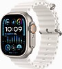 Apple Watch Ultra 2 GPS + Cellular 49мм Titanium Case with White Ocean Band (One Size)