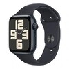 Apple Watch SE 2 (2023) GPS 40mm Midnight Aluminum Case with Midnight Sport Band - M/L (MR9Y3)