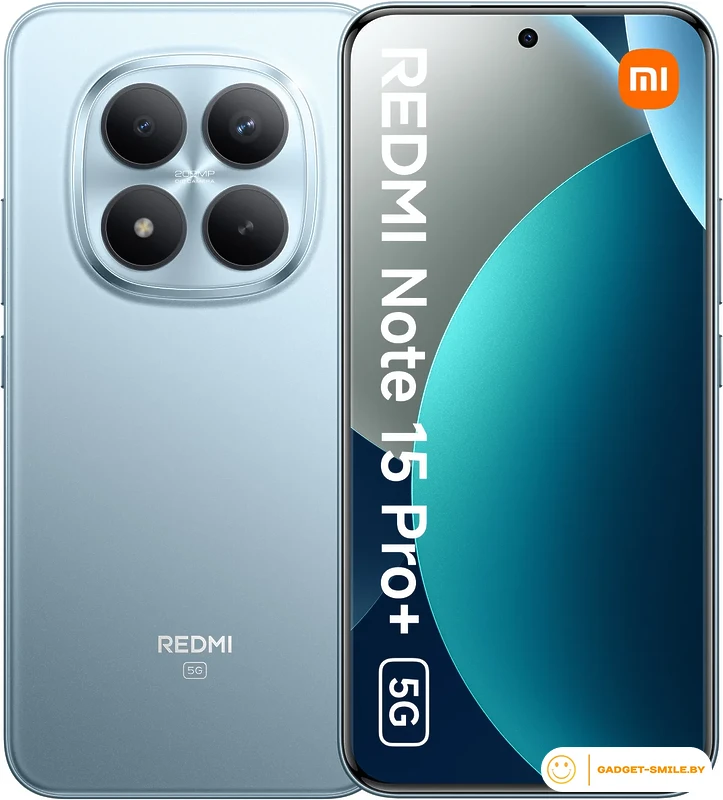 Телефон Xiaomi Redmi Note 15 Pro+ 5G 8GB/256GB международная версия (синий)