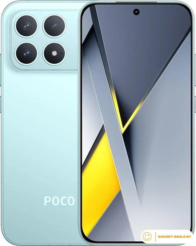 Телефон POCO F8 Pro 12GB/512GB международная версия (голубой)