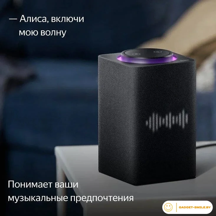 Умная колонка Яндекс Станция Макс (с хабом умного дома Zigbee, графит)