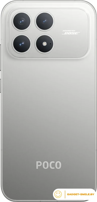 Телефон POCO F8 Pro 12GB/512GB международная версия (серебристый)