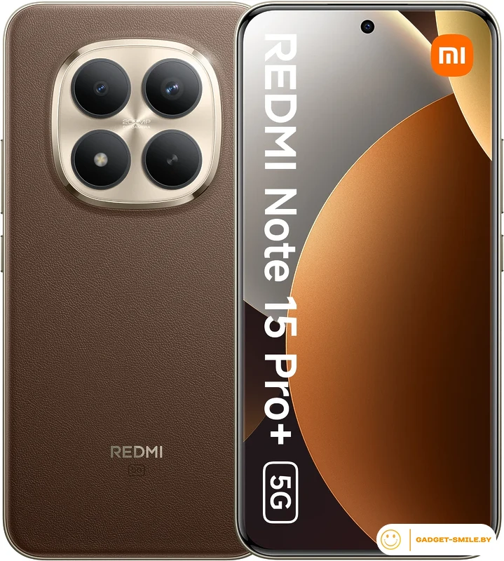 Телефон Xiaomi Redmi Note 15 Pro+ 5G 12GB/512GB международная версия (коричневый)