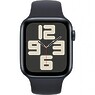Apple Watch SE 2 (2023) GPS 44mm Midnight Aluminum Case with Midnight Sport Band - S/M (MRE73)