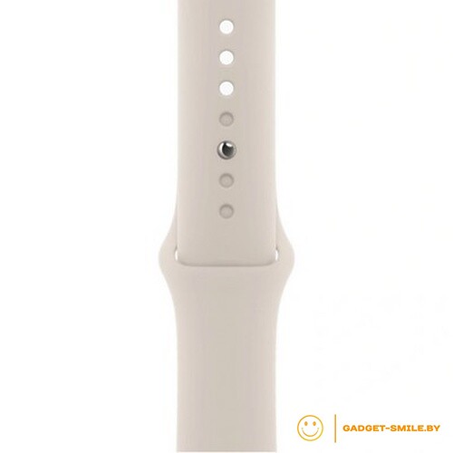 Apple Watch SE 2 (2023) GPS 44mm Starlight Aluminum Case with Starlight Sport Band - M/L (MRE53)