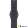 Apple Watch SE 2 (2024) GPS 44mm Midnight Aluminum Case with Midnight Sport Band - S/M (MXEJ3)