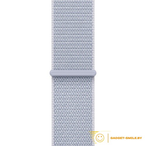 Apple Watch SE 2 (2024) GPS 44mm Silver Aluminium Case with Blue Cloud Sport Loop Band - (MXET3)