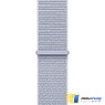 Apple Watch SE 2 (2024) GPS 44mm Silver Aluminium Case with Blue Cloud Sport Loop Band - (MXET3)