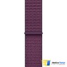 Apple Watch Series 10 GPS 42mm Rose Gold Aluminum Case with Plum Sport Loop (MWWK3)