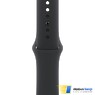 Apple Watch Series 10 GPS 46mm Jet Black Aluminum Case with Black Sport Band - M/L (MWWQ3)