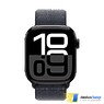 Apple Watch Series 10 GPS 46mm Jet Black Aluminum Case with Ink Sport Loop (MWWR3)