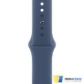 Apple Watch Series 10 GPS 46mm Silver Aluminum Case with Denim Sport Band - M/L (MWWM3)
