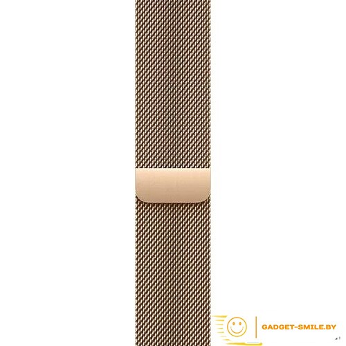 Apple Watch Series 10 GPS + Cellular 46mm Gold Titanium Case with Gold Milanese Loop - M/L (MX003)