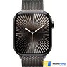 Apple Watch Series 10 GPS + Cellular 46mm Slate Titanium Case with Slate Milanese Loop - S/M (MC7R4)