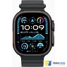 Apple Watch Ultra 2 2024 GPS + Cellular 49mm Black Titanium Case with Black Ocean Band (MX4P3)