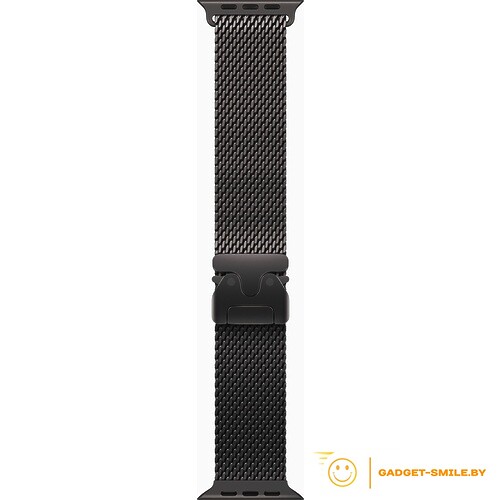 Apple Watch Ultra 2 2024 GPS + Cellular 49mm Black Titanium Case with Black Titanium Milanese Loop - M (MX5U3)