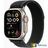 Apple Watch Ultra 2 2024 GPS + Cellular 49mm Natural Titanium Case with Black Trail Loop - M/L (MXTR3)