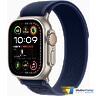 Apple Watch Ultra 2 2024 GPS + Cellular 49mm Natural Titanium Case with Blue Trail Loop - M/L (MX4L3)