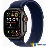 Apple Watch Ultra 2 2024 GPS + Cellular 49mm Black Titanium Case with Blue Trail Loop - S/M (MYQ73)