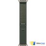 Apple Watch Ultra 2 2024 GPS + Cellular 49mm Natural Titanium Case with Green Trail Loop - M/L (MXTP3)