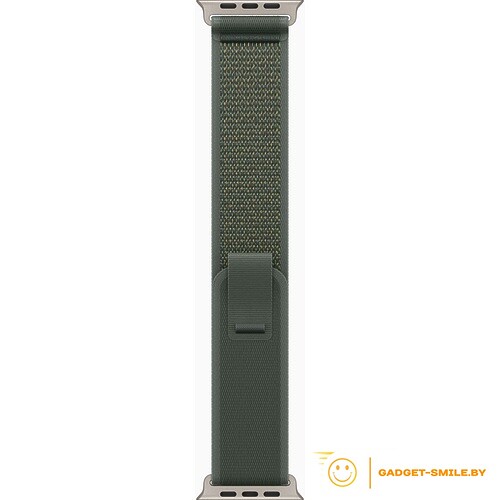 Apple Watch Ultra 2 2024 GPS + Cellular 49mm Natural Titanium Case with Green Trail Loop - S/M (MXTN3)