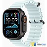 Apple Watch Ultra 2 2024 GPS + Cellular 49mm Black Titanium Case with Ice Blue Ocean Band (MYP83)