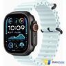 Apple Watch Ultra 2 2024 GPS + Cellular 49mm Black Titanium Case with Ice Blue Ocean Band (MYP83)