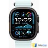 Apple Watch Ultra 2 2024 GPS + Cellular 49mm Black Titanium Case with Ice Blue Ocean Band (MYP83)