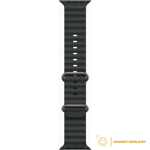 Apple Watch Ultra 2 2024 GPS + Cellular 49mm Natural Titanium Case with Black Ocean Band (MXTL3)