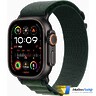 Apple Watch Ultra 2 2024 GPS + Cellular 49mm Black Titanium Case with Dark Green Alpine Loop - L (MX4T3)