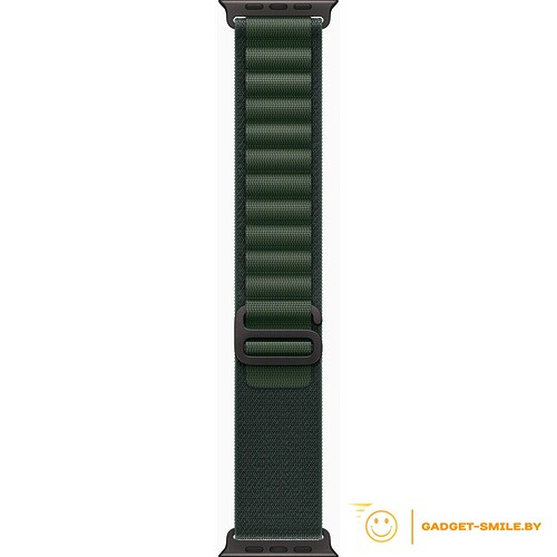 Apple Watch Ultra 2 2024 GPS + Cellular 49mm Black Titanium Case with Dark Green Alpine Loop - M (MX4R3)