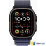 Apple Watch Ultra 2 2024 GPS + Cellular 49mm Black Titanium Case with Navy Alpine Loop - M (MYPX3)