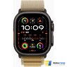 Apple Watch Ultra 2 2024 GPS + Cellular 49mm Black Titanium Case with Tan Alpine Loop - L (MYQ23)