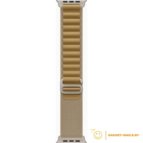 Apple Watch Ultra 2 2024 GPS + Cellular 49mm Natural Titanium Case with Tan Alpine Loop - M (MX4F3)