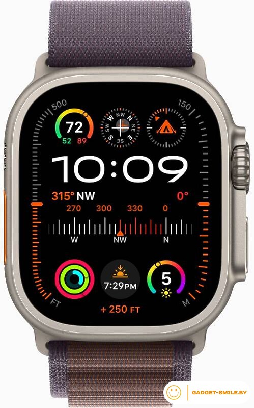 Apple Watch Ultra 2 GPS + Cellular 49мм Titanium Case with Indigo Alpine Loop