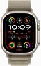 Apple Watch Ultra 2 GPS + Cellular 49мм Titanium Case with Olive Alpine Loop