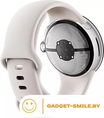 Google Pixel Watch 2 (глянцевый серебристый/фарфор)