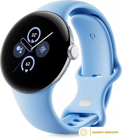 Google Pixel Watch 2 (глянцевый серебристый/залив)