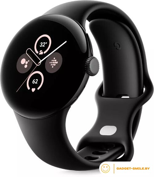 Google Pixel Watch 2 LTE (матовый черный/обсидиан)