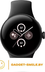 Google Pixel Watch 2 LTE (матовый черный/обсидиан)