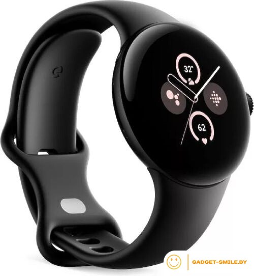 Google Pixel Watch 2 LTE (матовый черный/обсидиан)