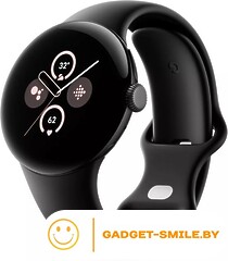 Google Pixel Watch 2 (матовый черный/обсидиан)