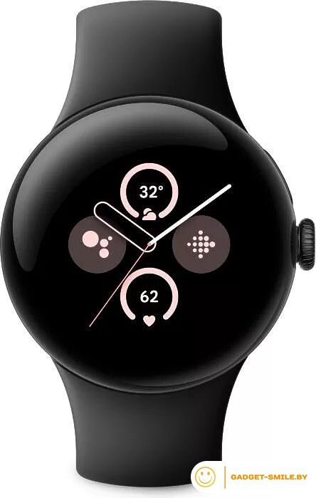 Google Pixel Watch 2 (матовый черный/обсидиан)