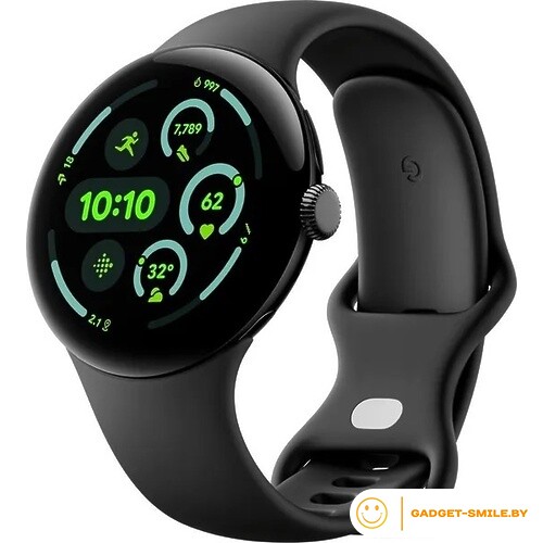 Google Pixel Watch 3 41мм Матовый черный / обсидиан (Matte Black / Obsidian)