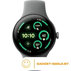 Google Pixel Watch 3 45мм Матовый серый / лесной орех (Matte Hazel / Hazel)