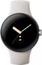 Google Pixel Watch (глянцевый серебристый/мел)