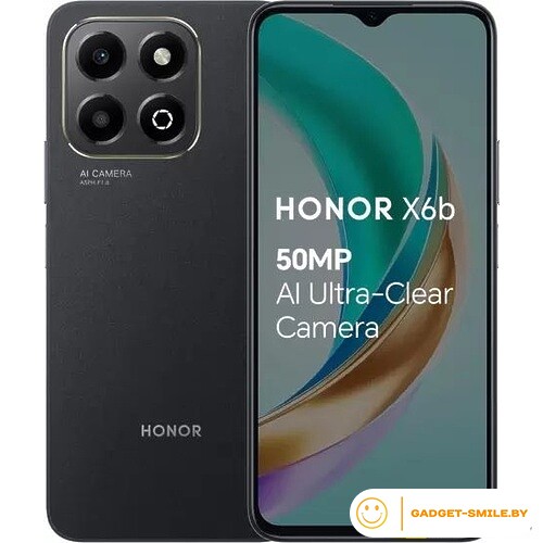 HONOR X6b 4/128Gb Полуночный черный